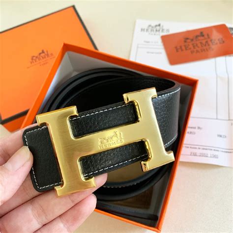 how to tell if you have a fake hermes belt|hermes belt real price.